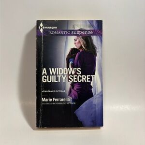 A Widows Guilty Secret Marie Ferrarella Vengeance in Texas 1 Harlequin Paperback